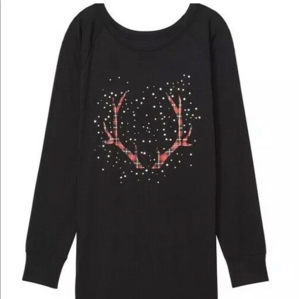 Victoria’s Secret Holiday Christmas Pajama Shirt